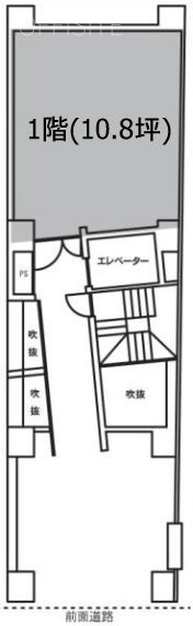 SK麻布十番ビル1F 間取り図