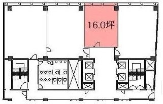 新虎ノ門実業会館(新館)9F 間取り図