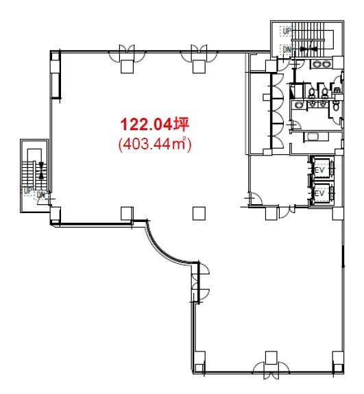 京急建設イマスビル6F 間取り図