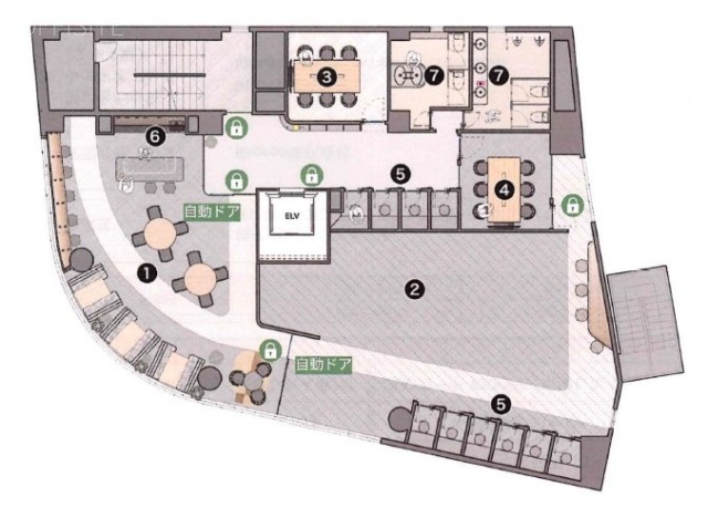 NOW/HERE新宿四谷8F 間取り図