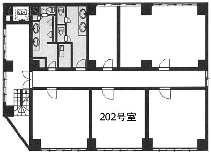 蒲田新生ビル202 間取り図