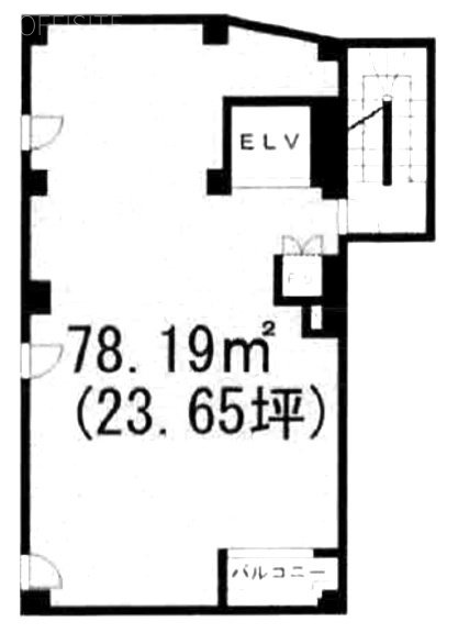 コマンドプロンプト広尾2F 間取り図