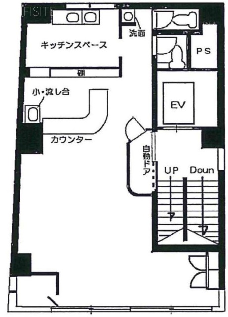 花のシマムラビル3F 間取り図