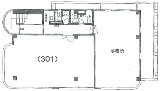 ジェネシスビル301 間取り図