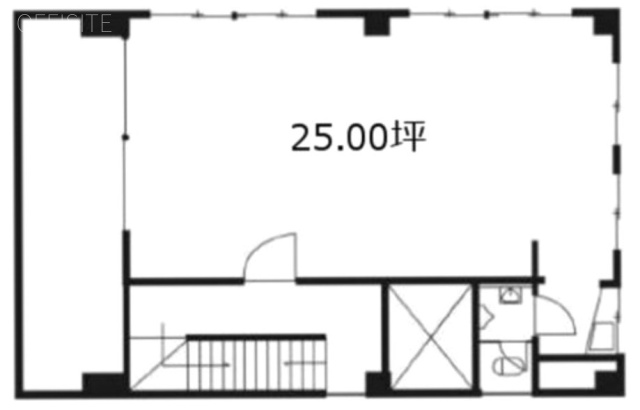 大元社ビル3F 間取り図