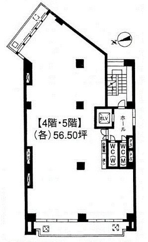ウィン神田高橋ビル401 間取り図