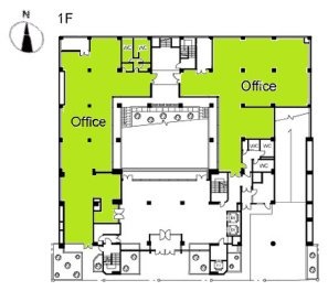 オーク南麻布ビル1F 間取り図