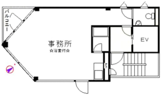 GPビル7F 間取り図