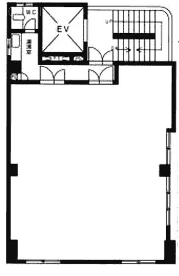 井上ビル5F 間取り図