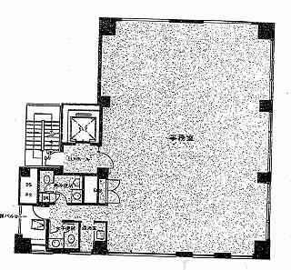 名和ビル5F 間取り図