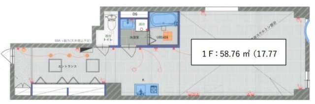 コーポ文京ビル1F 間取り図