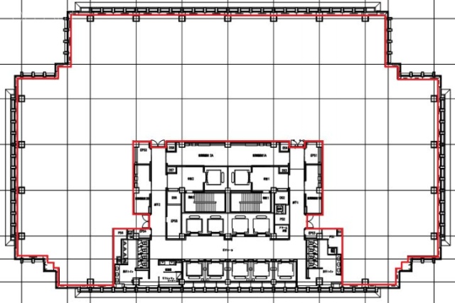 赤坂ガーデンシティ11F 間取り図