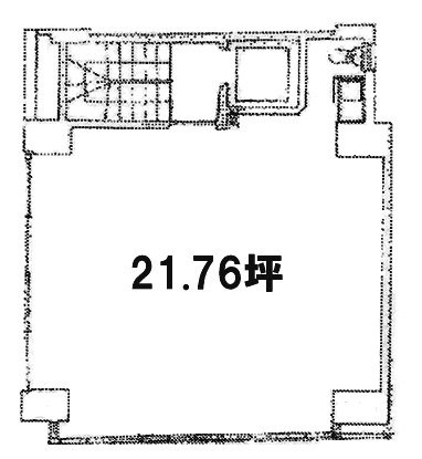 第3篠原ビル4F 間取り図