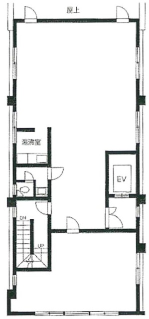 川島冷蔵ビル3F 間取り図