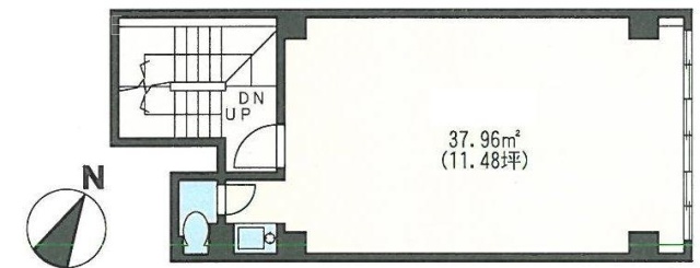 ラーラビル2F 間取り図