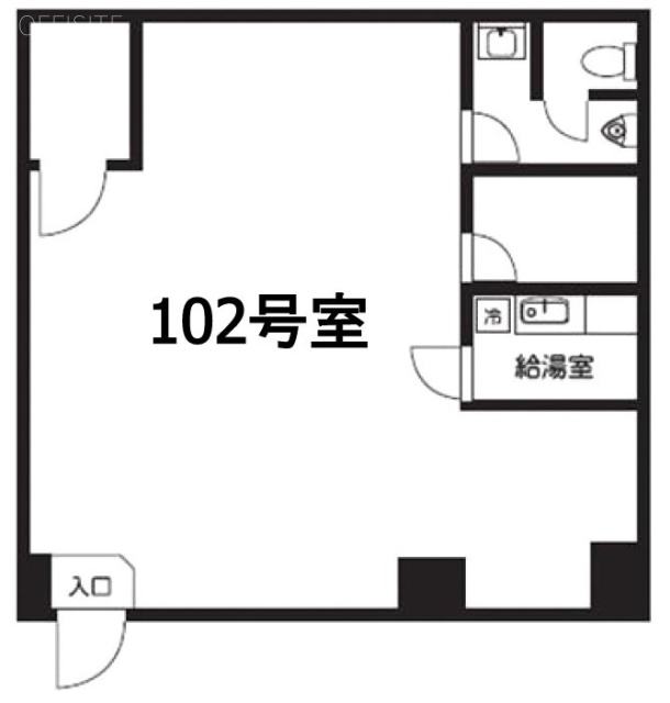 ツインプレックスSA102 間取り図