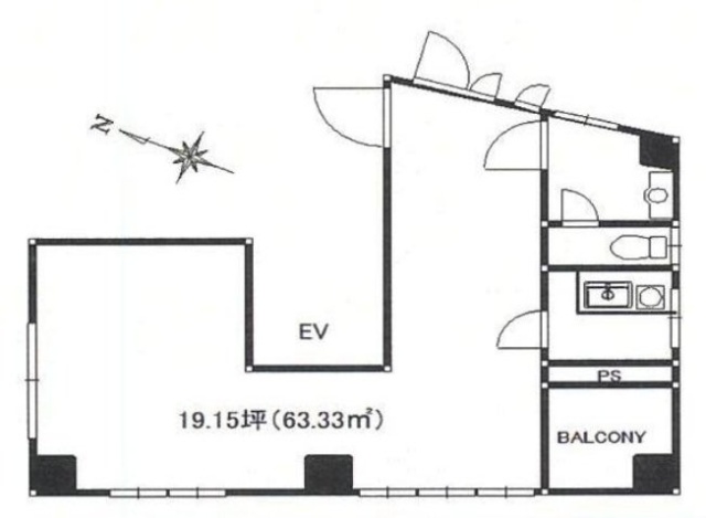 L-TOWER8F 間取り図