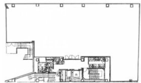 ラウンドクロス新宿2F 間取り図