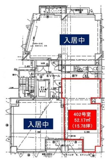 アソルティ横濱馬車道402 間取り図