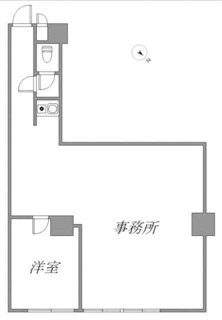 セブンスターマンション門前仲町302 間取り図