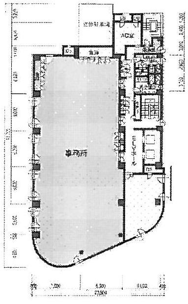 荒井ビル8F 間取り図