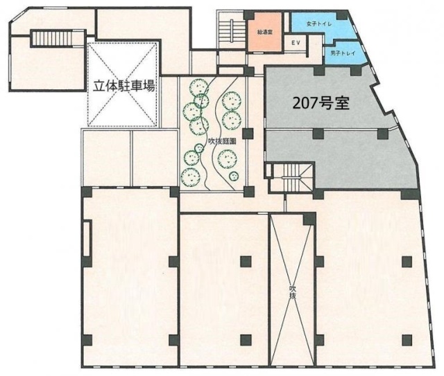 パレ・エテルネル207 間取り図