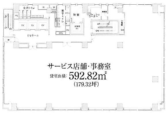 八重洲口大栄ビル5F 間取り図