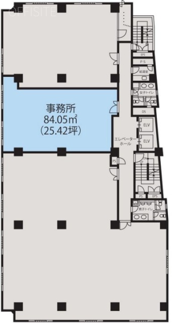 新麹町ビル5F 間取り図