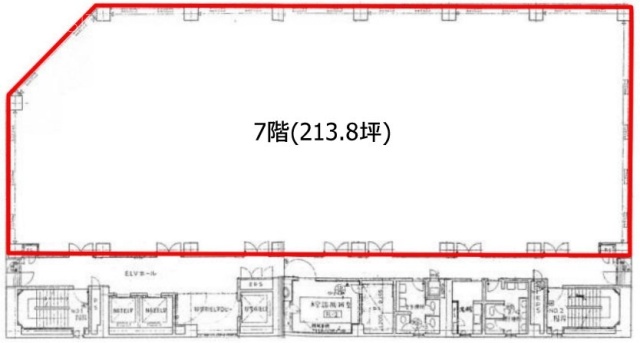 NMF五反田駅前ビル7F 間取り図