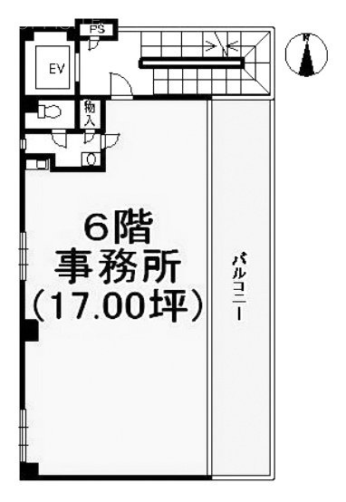 神田THビル6F 間取り図