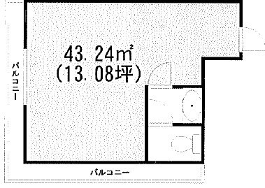 横浜スクウェアビル6F 間取り図