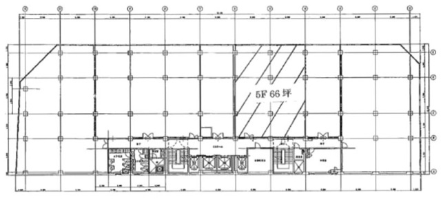 新宿ビル5F 間取り図