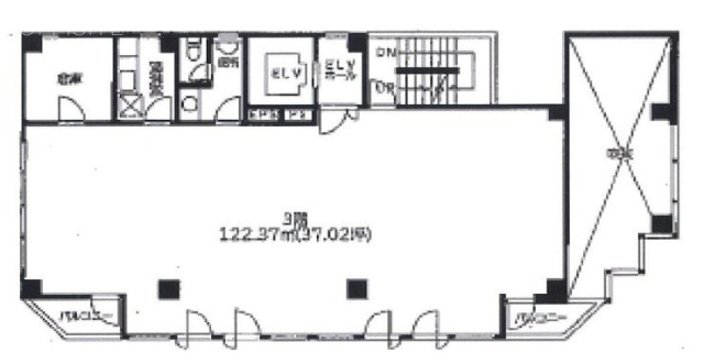 マツミハイツ3F 間取り図