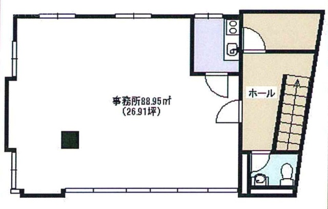 深谷ビル3F 間取り図