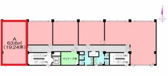 M宮代会館ビルA 間取り図