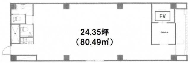 文行堂ビル7F 間取り図