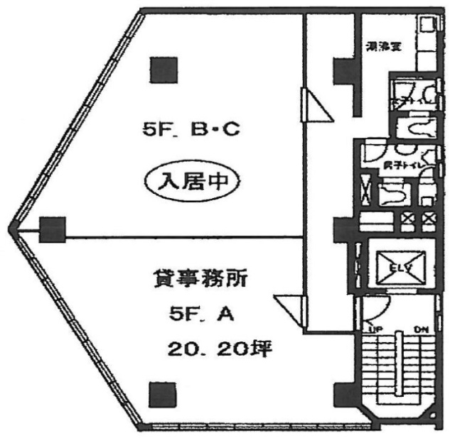 クリスタルビルA 間取り図