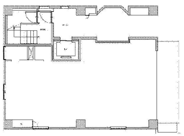 新富MSビル1F 間取り図