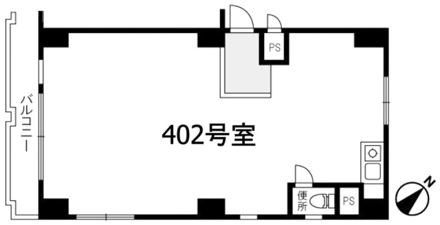 東大井第2アーバンハイム402 間取り図