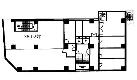 富久屋ニッカ共同ビル7F 間取り図
