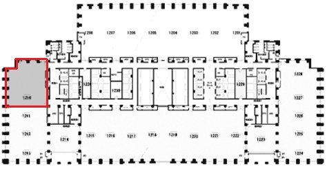 山王パークタワー12F 間取り図