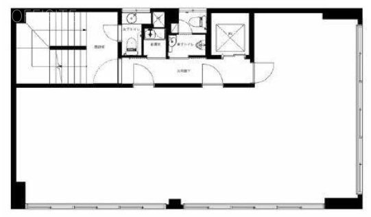 ハマノ第一ビル6F 間取り図