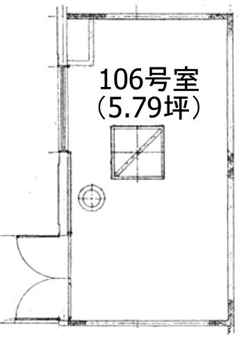 パトリア吾妻橋店106 間取り図