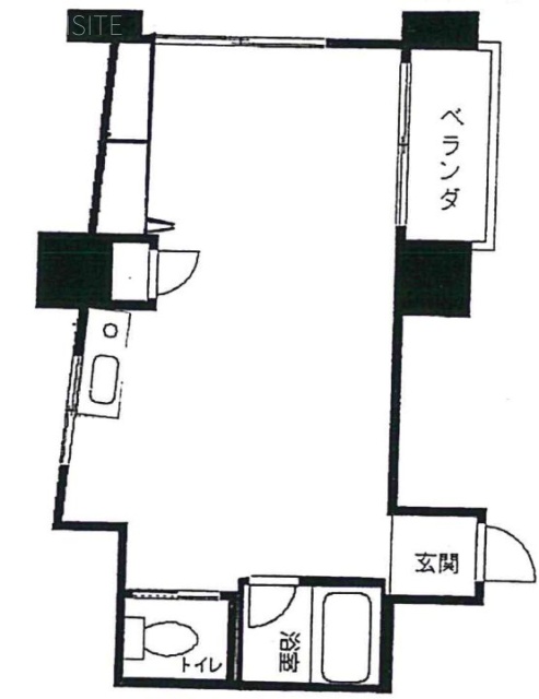 UIWビル4F 間取り図