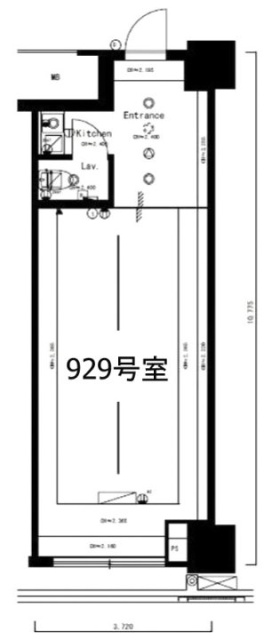 theSOHO929 間取り図