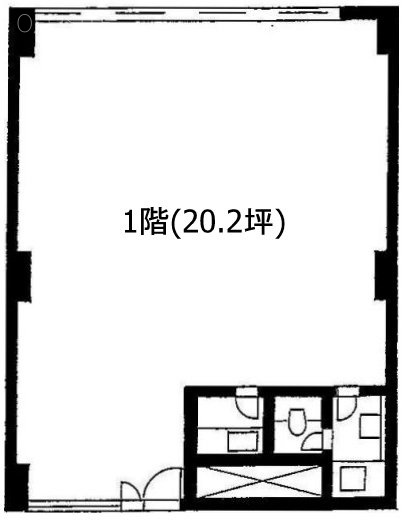 シェモワ新宿106 間取り図
