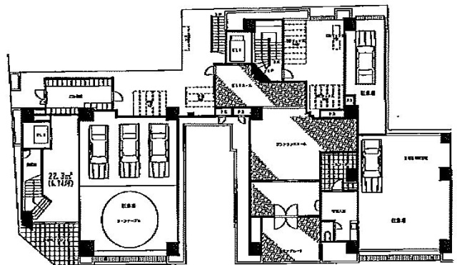 ユニカ雷門ビル1F 間取り図