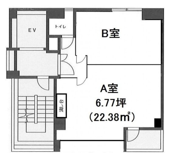 組田ビルA 間取り図