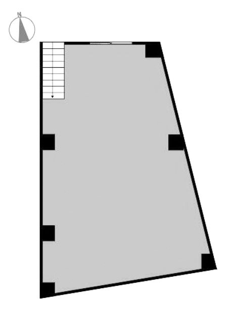 清田ビル1F 間取り図