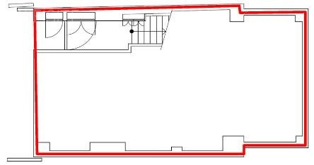 六本木B2Bビル1F 間取り図